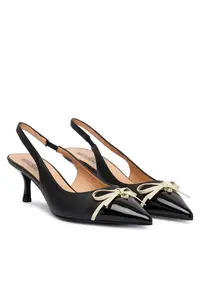 Pantofi dama - negru - piele naturala
