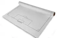 Film de antrenament pentru fotbal Yakimasport 60x80 cm șters pe uscat 25 de foi