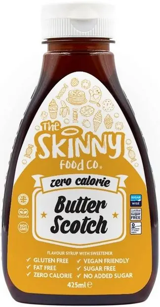 Skinny Syrup Butter Scotch, 425 ml, Skinny Food Co