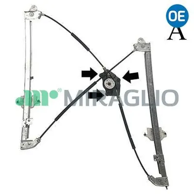 Macara geam Fata Dreapta potrivit CITROEN C8; FIAT ULYSSE; LANCIA PHEDRA; PEUGEOT 807 dupa 2002 - (electric, fara motoras, numar de usi: 4)
