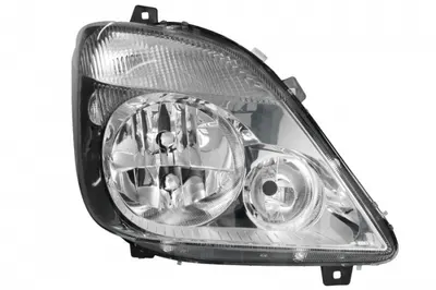 Far dreapta (H7, reglaj electric, cu motoras, fundal cromat) MERCEDES SPRINTER 3,5-T (906), SPRINTER 3-T (906), SPRINTER 4,6-T (906), SPRINTER 5-T (906)