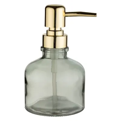 Dozator de săpun lichid verde mentă din sticlă 200 ml Atessa – Wenko