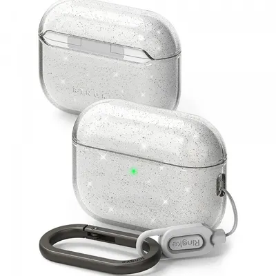 Husa Ringke Air Glitter pentru Apple AirPods Pro 3, Transparenta