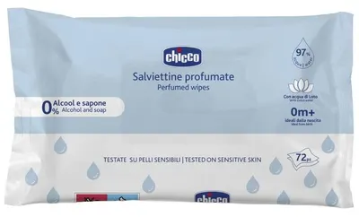 Șervețele de curățare Chicco - Family, 72 buc