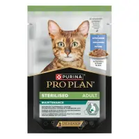 PURINA Pro Plan Sterilised Maintenance, Iepure, plic hrană umedă pisici sterilizate, (în sos), 85g