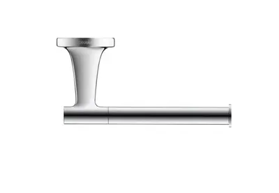 Suport hartie igienica Duravit Starck T 0099371000, montare pe perete, metal, Crom lucios