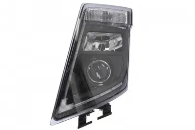 Far fata Stanga (2 LED H7 PY21W, manual, fara motoras, baza neagra) potrivit VOLVO FH, FH16, FM, FM II 09.05
