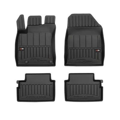 Covor podea FROGUM TPE, 4 buc. proLine 3D, fata spate, set, culoare neagra, potrivit KIA XCEED 06.19-, Crossover