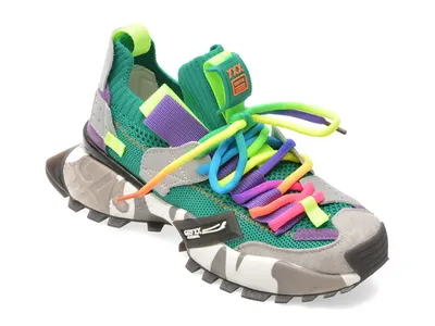 Pantofi sport GRYXX verzi, 18159, din material textil
