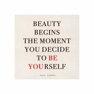 Tablou panza - Be yourself