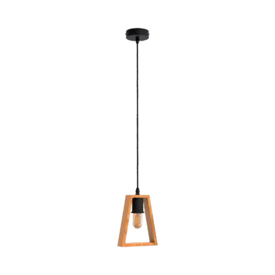 Pendul Ronny 1хе27 Negru/lemn