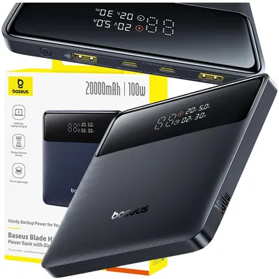 Baseus Powerbank 20000mAh 100W încărcare rapidă USB-C