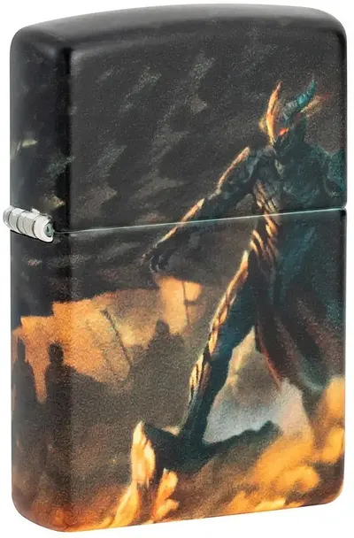 Brichetă Zippo - Knight and Dragon