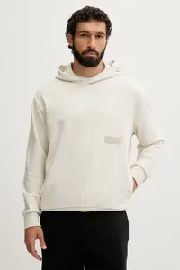 BOSS Green hanorac cu glugă pentru bărbați cu bumbac SW_Hoodie
