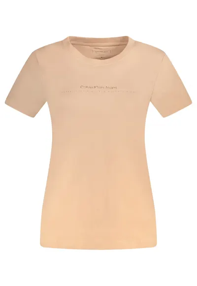Tricou dama - 100% bumbac - Roz - J20J224990 - Roz