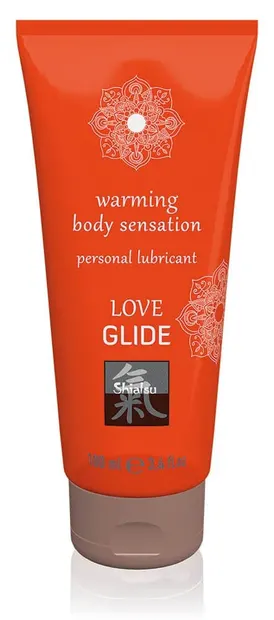 Lubrifiant pe bază de apă, Shiatsu, Love Glide, efect de încălzire, 100 ml