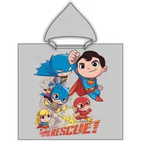 Poncho cu gluga SunCity Batman DC Heroes Unite 55x110 cm Fast Dry AMY988426
