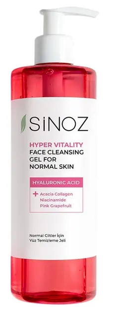 Sinoz Gel de curățare pentru față, pentru piele normală, 400 ml