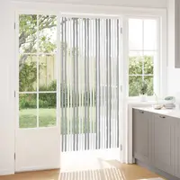 vidaXL Perdea pentru insecte din chenille Gri și alb 90 x 200 cm