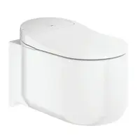 Vas wc suspendat cu functie bideu Grohe Sensia Arena capac soft close inclus, alb