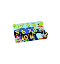 Puzzel subacvatic din lemn cu numere Classic World
