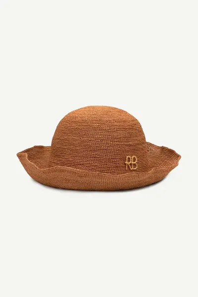 RUSLAN BAGINSKIY șapcă de tip bucket pentru femei împletită Bucket Hat