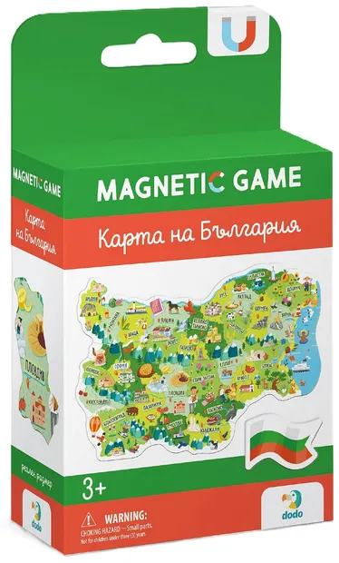 Joc de puzzle magnetic Dodo - Harta Bulgariei
