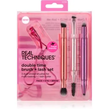 Real Techniques Double Time set perii machiaj