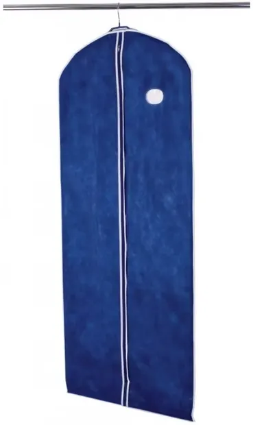 Husă pentru haine Wenko - Air, 150 x 60 cm, albastru închis