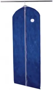 Husă pentru haine Wenko - Air, 150 x 60 cm, albastru închis