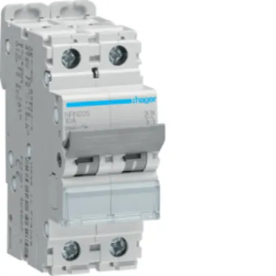Disjunctor 2P, 25A, 25kA, C, 2M