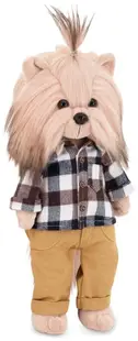 Jucărie de pluș Orange Toys Lucky Doggy - Norocosul Andy, Băiat elegant, 38 cm