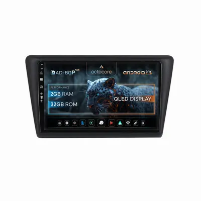 Navigatie Seat Toledo Skoda Rapid (2012-2019), Android, P-Octacore 2GB RAM + 32GB ROM, 9 Inch - AD-BGP9002+AD-BGRKIT026V2