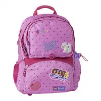 Ghiozdan scoala Freshman + sac sport, 41x28x20 cm, LEGO Core Line, Friends PatchWork