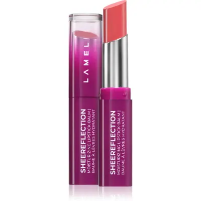 LAMEL SHEEReflection Moisturizing Lipstick-Balm balsam de buze tonifiant cu efect de hidratare culoare 04 Pink Inspired 3.6 g