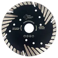 Disc diamantat TURBO Premium pentru Granit, Marmura, Piatra 125x22,2 (mm) - Triangle Protect - DXDY.2287.125