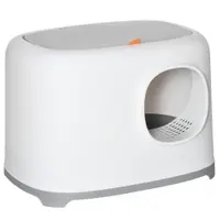 PawHut litiera pentru pisici cu lopatica si capac, 55x40x39cm | Aosom Romania