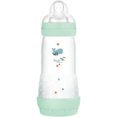 MAM Perfect Star Anti-colic Bottle biberon anticolici 4m+ Mint 1 buc