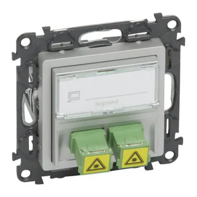 Priza fibra optica SC/APC, Valena Life, aluminiu