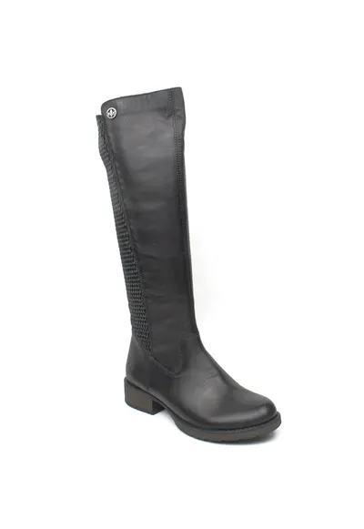 Cizme dama elastice negru - - Negru