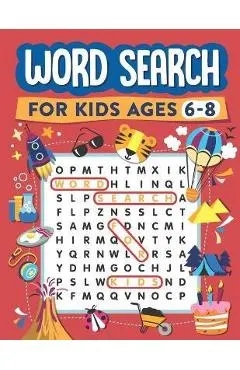 Word Search for Kids Ages 6-8: 100 Word Search Puzzles