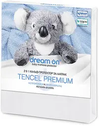 Protector de saltea Dream On - Tencel Premium, 70 x 140 cm