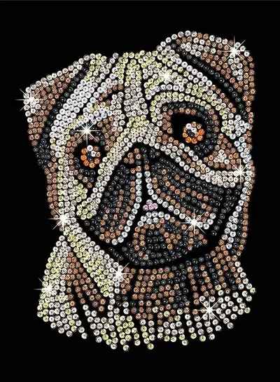 Kit creativ Sequin Art - Sequin Art, Pug