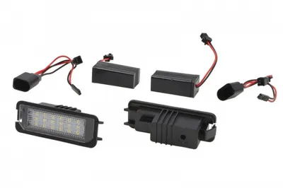 Lumina numar inmatriculare, culoare lumina: alb, 12V, cu aprobare circulatie potrivit VW FOX 04.05-07.11
