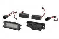 Lumina numar inmatriculare, culoare lumina: alb, 12V, cu aprobare circulatie potrivit VW FOX 04.05-07.11