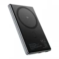 Baterie Externa Wireless Allity. APB-300, 5000mAh, 20W, PD + FQI, 1 x QI - 1 x USB-C, Gri