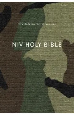 Niv, Holy Bible, Compact, Paperback, Woodland Camo, Comfort Print