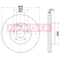 Disc frana KAMOKA 103278