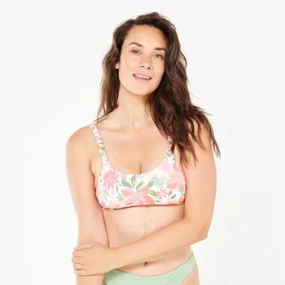 Bustieră de baie surf Imprimeu floral Roxy Heyly Damă