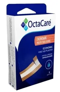 OctaCare Plasture Economic de Prim Ajutor, 5 buc